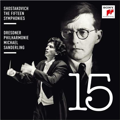 Dimitri Schostakowitsch (1906-1975), Michael Sanderling & Dresdner Philharmonie - Sämtliche Symphonien (11 CD)