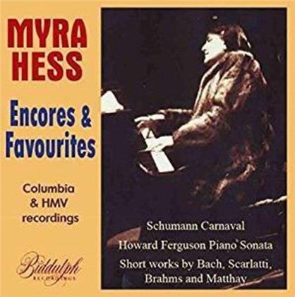 Myra Hess - Encores & Favourites - Columbia & HMV Recordings