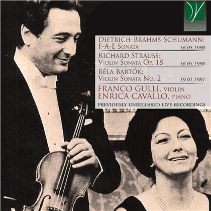 Franco Gulli & Enrica Cavallo - Previously Unreleased Live Recordings