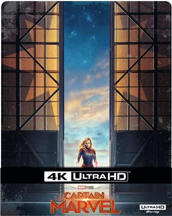 Captain Marvel (2019) (Édition Limitée, Steelbook, 4K Ultra HD + Blu-ray)