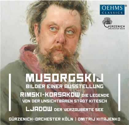 Dmitrij Kitajenko, Modest Mussorgsky (1839-1881), Nikolai Rimsky-Korssakoff (1844-1908) & Gürzenich Orchester Köln - Bilder Einer Ausstellung/