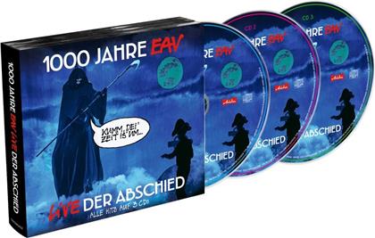 Erste Allgemeine Verunsicherung (EAV) - 1000 Jahre Eav Live - Der Abschied (3 CDs)