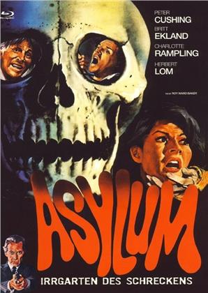 Asylum (1972) (Cover B, Limited Edition, Mediabook, Uncut, Blu-ray + DVD)