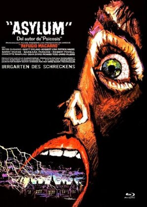 Asylum (1972) (Cover D, Limited Edition, Mediabook, Uncut, Blu-ray + DVD)