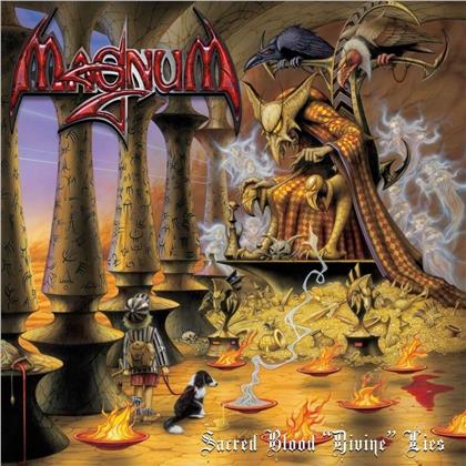 Magnum - Sacred Blood, Divine Lies (2019 Reissue, Yellow & Red Vinyl, 2 LPs + CD)