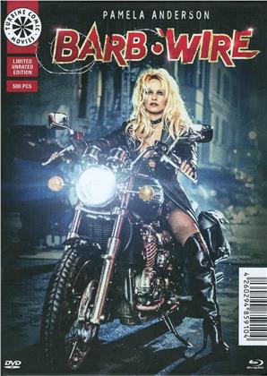 Barb Wire (1996) (Cover C, Limited Edition, Long Version, Mediabook, Unrated, Blu-ray + DVD)