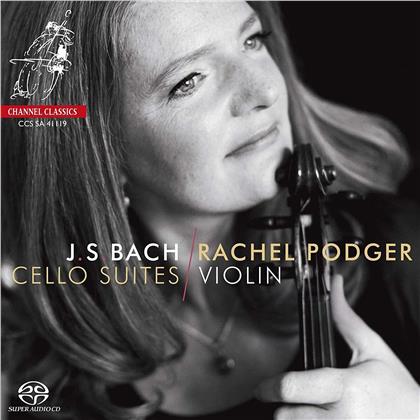 Johann Sebastian Bach (1685-1750) & Rachel Podger - Cello Suites (Violin Transcription)