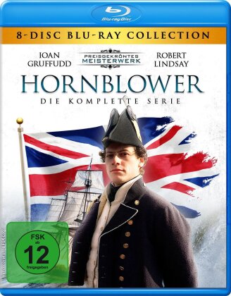 Hornblower - Die komplette Serie (Preisgekröntes Meisterwerk, 8 Blu-rays)