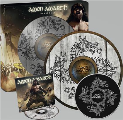 Amon Amarth - Berserker - Digipack CD, Wikingerschild (30x30cm) und Patch (10x10cm) (Limited Fanbox)