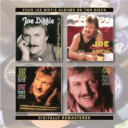 Joe Diffie - A Thousand Winding Roads & Regular Joe, Honky Tonk Attitude (2019 Reissue, 2 CDs)