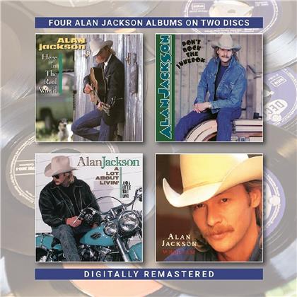 Alan Jackson - Here In The Real World / Don't Rock The Jukebox / A Lot About Livin (2 CDs)