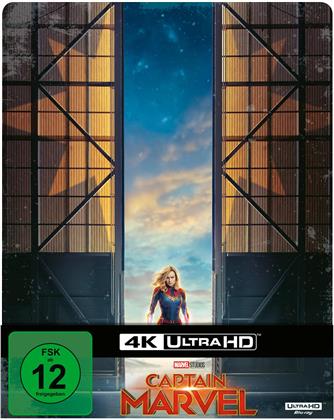 Captain Marvel (2019) (Limited Edition, Steelbook, 4K Ultra HD + Blu-ray)