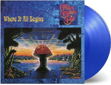 The Allman Brothers Band - Where It All Begins (Music On Vinyl, 2019 Reissue, Transparent Blue Vinyl, 2 LPs)