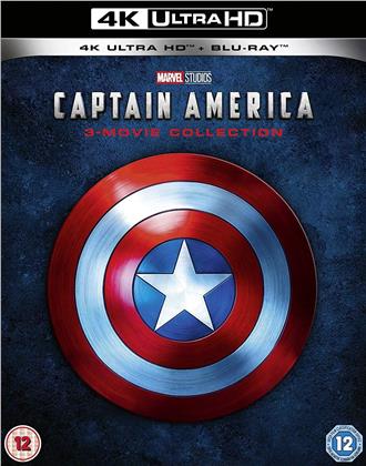 Captain America - 3-Movie Collection (3 4K Ultra HDs + 3 Blu-rays)