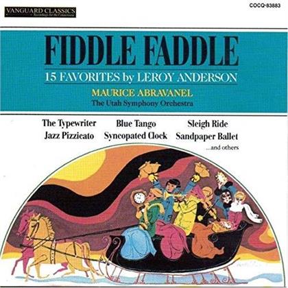 Leroy Anderson, Maurice Abravanel & Utah Symphony Orchestra - Fiddle Faddle