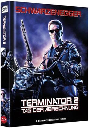 Terminator 2 - Tag der Abrechnung (1991) (Wattiert, Extended Edition, Version Cinéma, Édition Collector Limitée, Mediabook, Édition Spéciale, Blu-ray 3D + Blu-ray)