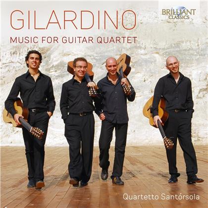 Quartetto Santorsola & Angelo Gilardino (*1941) - Music For Guitar Quartet