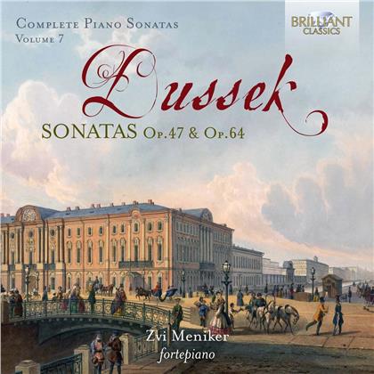 Zvi Meniker & Johann Ladislaus Dussek (1760-1812) - Complete Piano Sonatas 7, Op 47 & Op 64