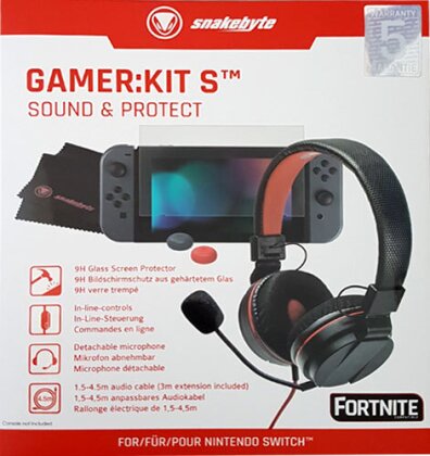 Switch Pack Gamer:Kit S Sound & Protect