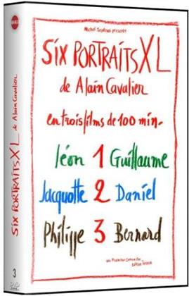 Six Portraits XL de Alain Cavalier (3 DVDs)