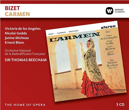 Georges Bizet (1838-1875), Sir Thomas Beecham, Victoria de los Angeles & Nicolai Gedda - Carmen (3 CDs)