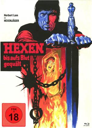 Hexen bis aufs Blut gequält (1970) (Cover B, Limited Edition, Mediabook, Blu-ray + 2 DVDs)