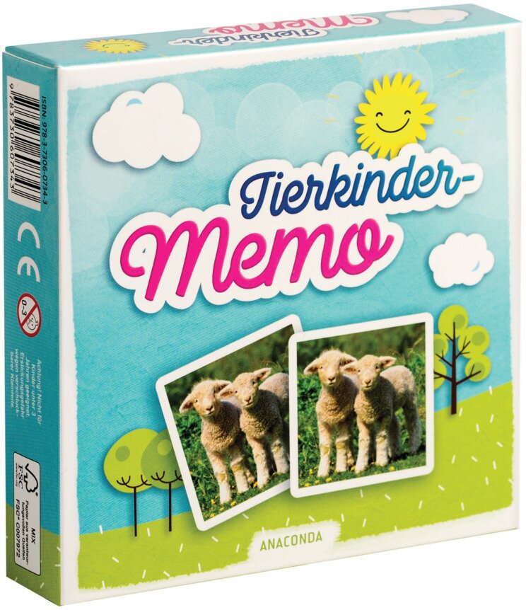 Tierkinder-Memo
