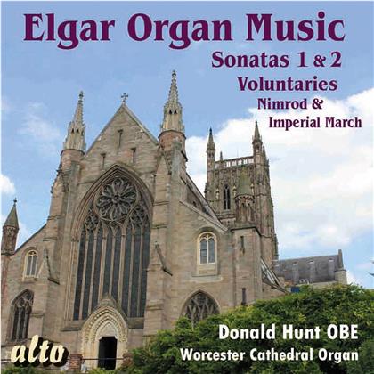 Sir Edward Elgar (1857-1934) & Donald Hunt - Elgar Oragn Music - Sonatas 1 & 2 Voluntaries Nimrod & Imperial March - Worchester Catherdral Organ