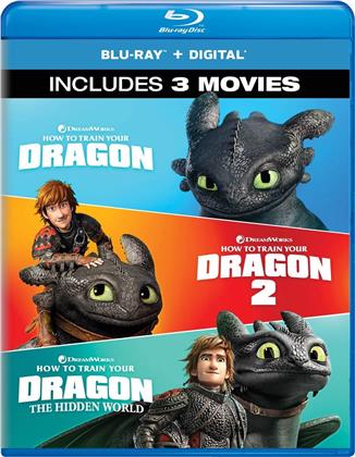 How To Train Your Dragon 1-3 (3 Blu-rays)