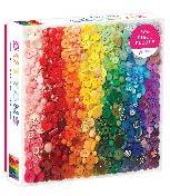 Rainbow Buttons 500 Piece Puzzle