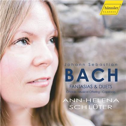 Johann Sebastian Bach (1685-1750) & Ann-Helena Schlüter - Duette BWV 802-805 & Fantasias