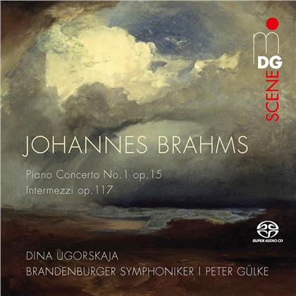 Johannes Brahms (1833-1897), Peter Gülke, Dina Ugorskaja & Brandenburger Symphoniker - Klavierkonzert Nr. 1 (Hybrid SACD)