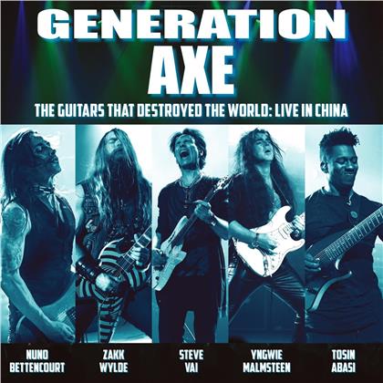 Generation Axe (Vai/Malmsteen/Wylde/Bettencourt/Abasi) - The Guitars That Destroyed The World - Live In China (2 LPs)