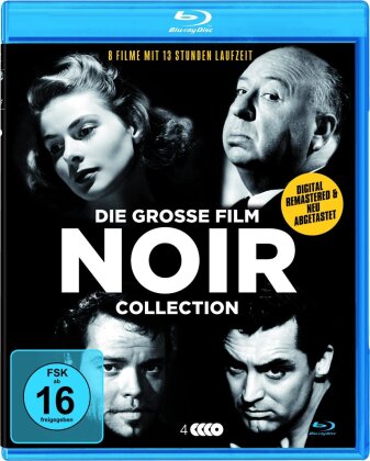 Die grosse Film Noir Deluxe-Collection (4 Blu-rays)