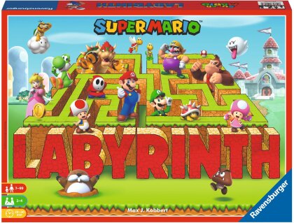 Labyrinth Super Mario - ab 7 Jahren, 2-4 Spieler,