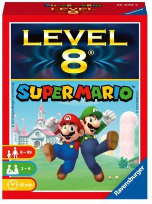Level 8 Super Mario - ab 8 Jahren, 2-6 Spieler,