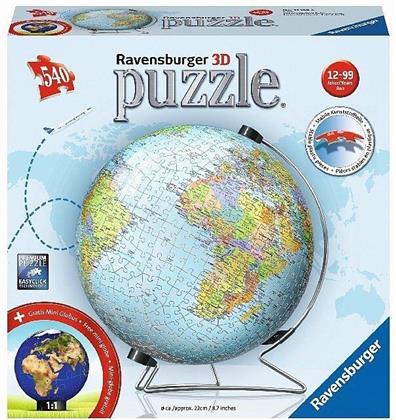 Globus - 540 Teile 3D Puzzle
