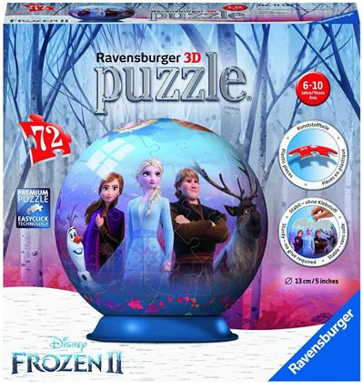 Disney Frozen 2 - 3D Puzzle Ball 72 Teile