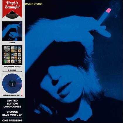 Marianne Faithfull - Broken English (2019 Reissue, Limited Edition, Blue Vinyl, LP)