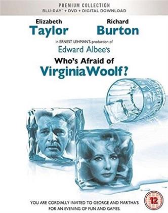 Who's afraid of Virginia Woolf (1966) (n/b, Édition Premium, Blu-ray + DVD)