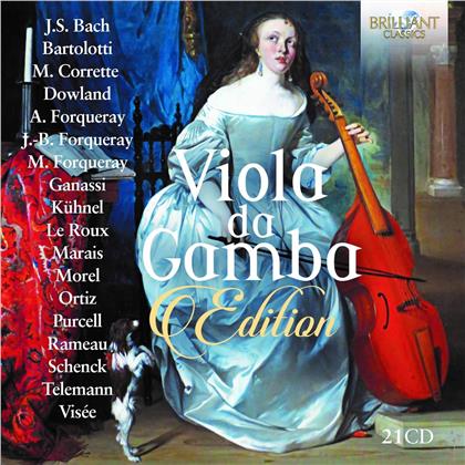 Viola Da Gamba-Edition (21 CD)