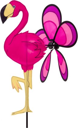 Windspiel Spin Critter Flamingo - Höhe 63 cm, Breite 44 cm,
