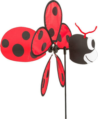 Windspiel Ladybug - ø 32 cm, Länge 65 cm,
