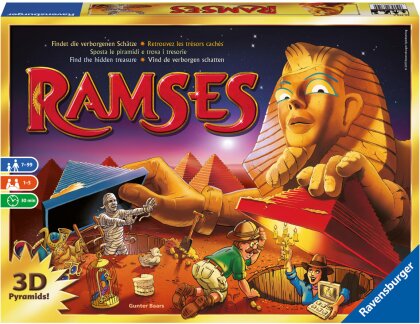 Ramses, d/f/i - ab 7 Jahren, 1-5 Spieler,
