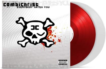 Combichrist - Everybody Hates You (2019 Reissue, Out Of Line, Gatefold, Limited Edition, White & Red Vinyl, 2 LPs)