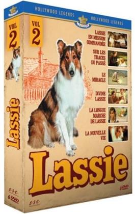 Lassie - Vol. 2 - Lassie en mission commandée / Sur les traces du passé / Le Miracle / Divine Lassie / La longue marche de Lassie / La nouvelle vie (6 DVDs)