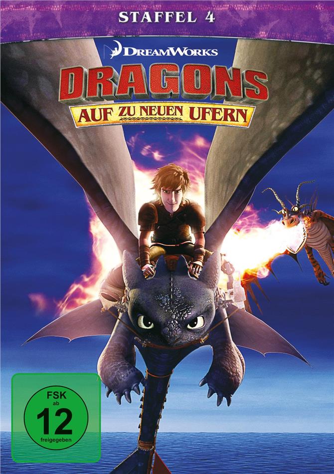 Dragons - Auf zu neuen Ufern - Staffel 4 (4 DVDs)