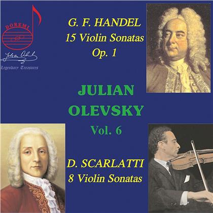 Julian Olevsky, Eugène Ormandy & Georg Friedrich Händel (1685-1759) - Julian Olevsky Vol. 6
