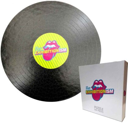 The Rolling Stones 500 Piece Puzzle - Exhibitionism Record Round