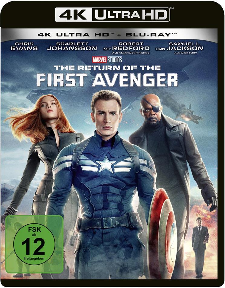 Captain America 2 - The Return of the First Avenger (2014) (4K Ultra HD + Blu-ray)